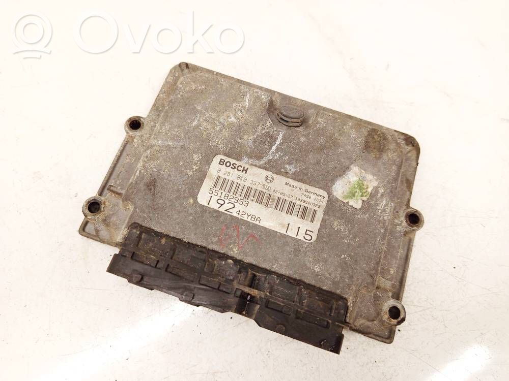 Engine control unit/module   0281010337,0281010337,19242YAA,28SA5385,55181457,55182953,55185364,73501237,73502673