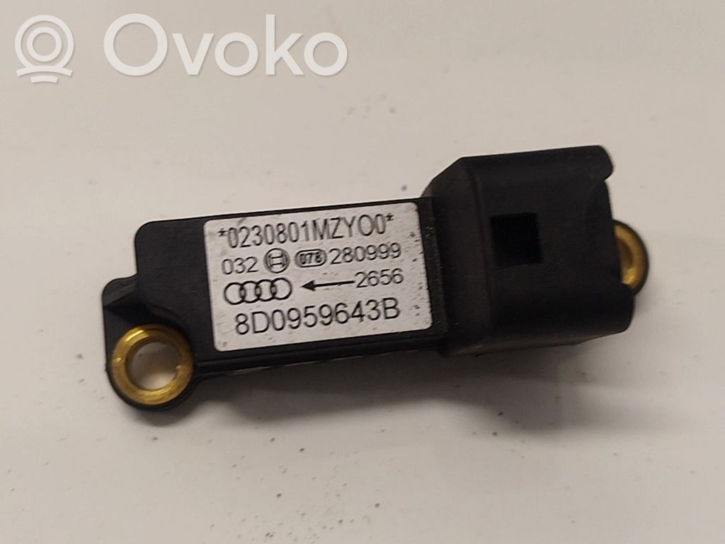Sensor impacto/accidente para activar Airbag   8D0959643B,8D0959643B,8D0959643B