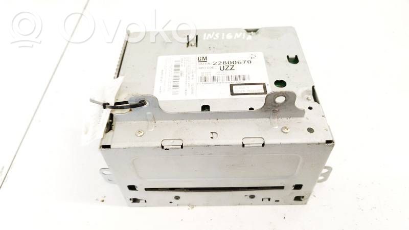 Opel Insignia A Unità principale autoradio/CD/DVD/GPS 