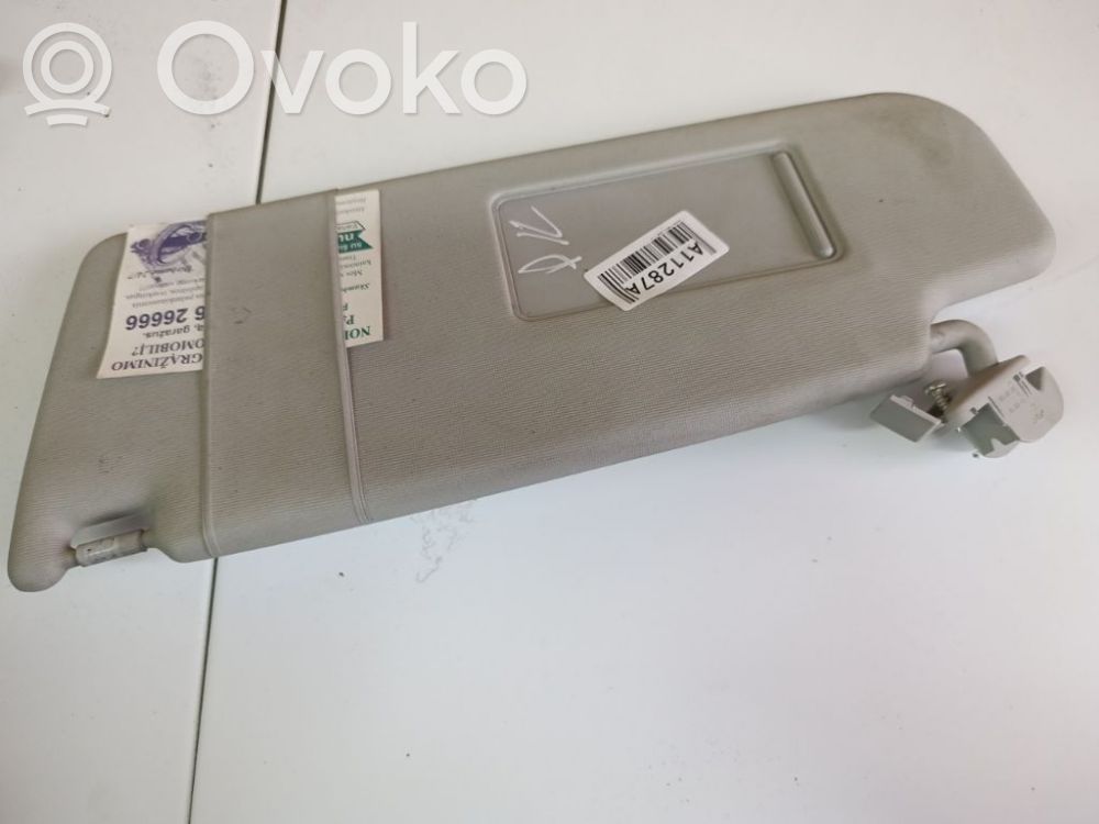 Skoda Fabia Mk2 (5J) Aletta parasole 