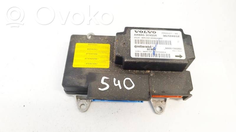 Module de contrôle airbag   30724652,30724652,00001393B3,30724652