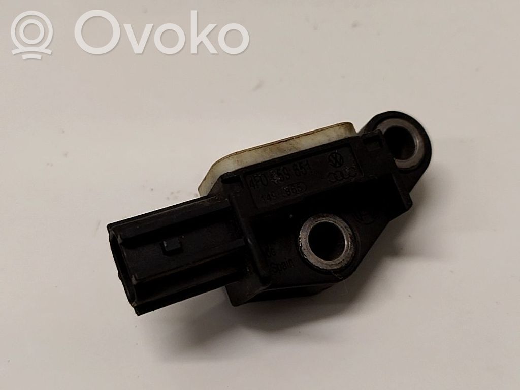 Audi A6 S6 C6 4F Sensore d’urto/d'impatto apertura airbag 