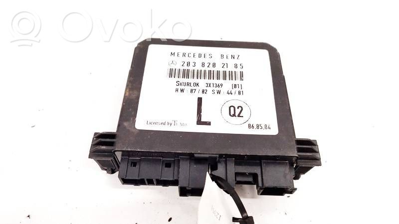 Mercedes-Benz C W203 Unité de commande module de porte