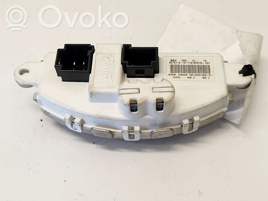 BMW 3 F30 F35 F31 Motorino ventola riscaldamento/resistenza ventola