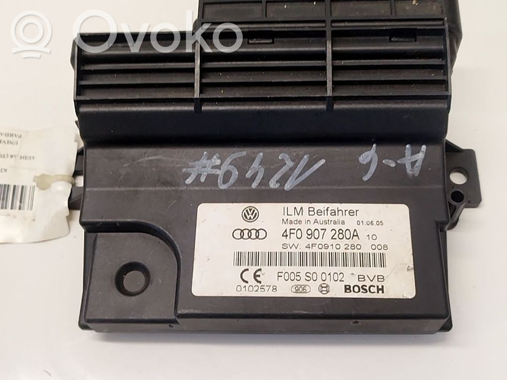 Autres unités de commande / modules   4F0907280A,4F0907280A,4F0907280A,4F0910280,F005S00102