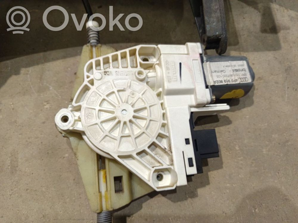 Audi A6 S6 C6 4F Motor macara geam ușă spate 