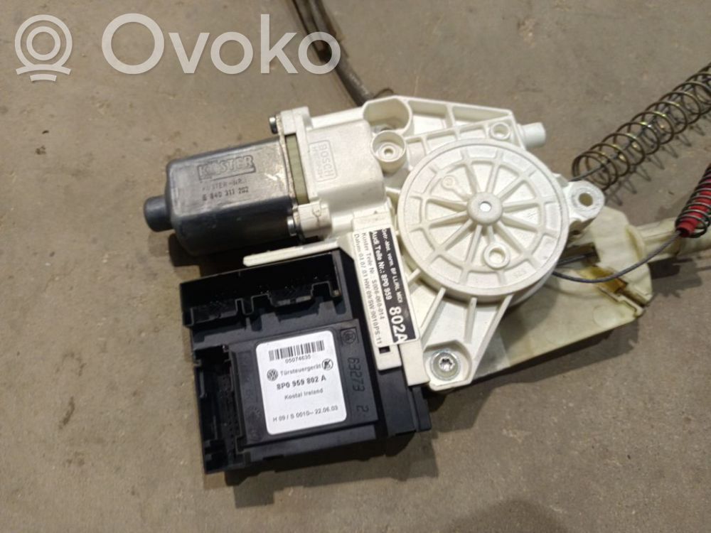 Audi A3 S3 8P Motorino alzacristalli della portiera anteriore 