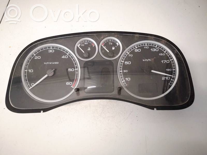 Peugeot 307 Tachimetro (quadro strumenti) 