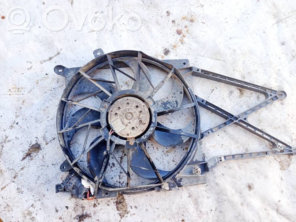 Opel Astra G Convogliatore ventilatore raffreddamento del radiatore 