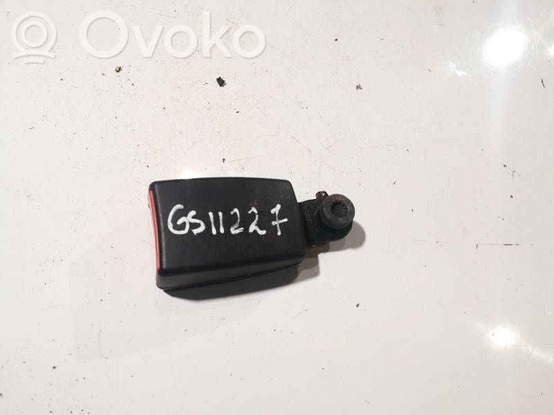 Audi Q7 4L Klamra środkowego pasa bezpieczeństwa fotela tylnego 