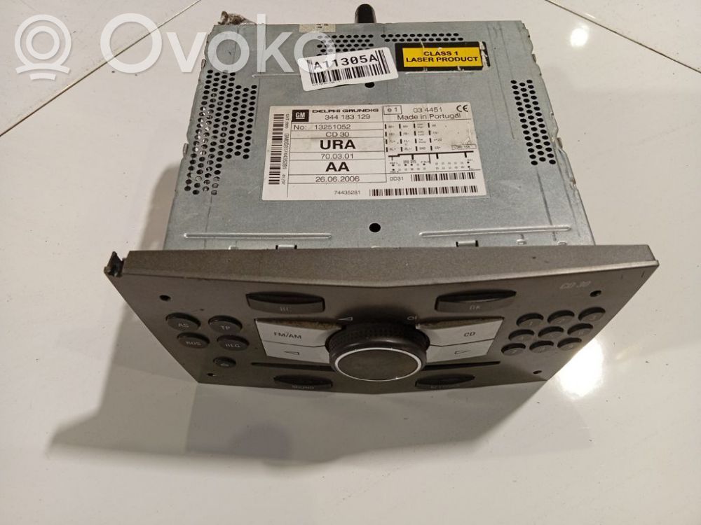 Opel Zafira B Unità principale autoradio/CD/DVD/GPS 