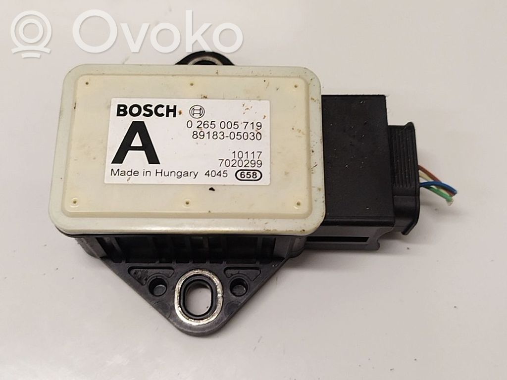 Toyota Avensis T270 Sensore di imbardata accelerazione ESP