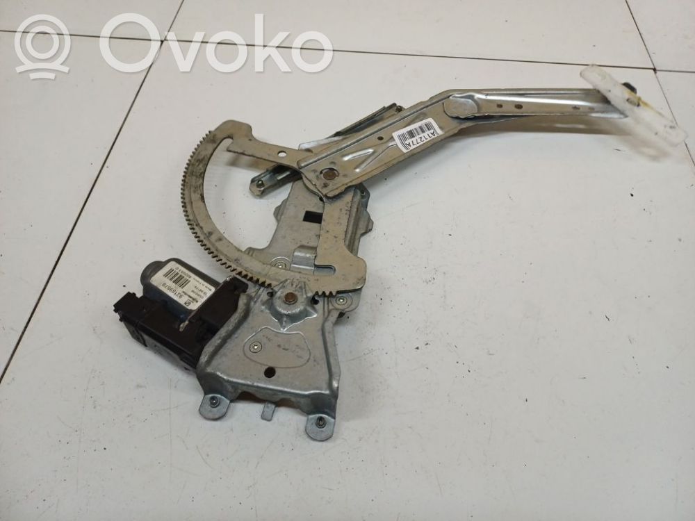 Regulador con motor de la ventanilla de la puerta corredera