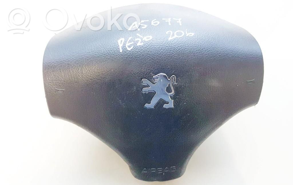 Peugeot 206 Poduszka powietrzna Airbag kierownicy 