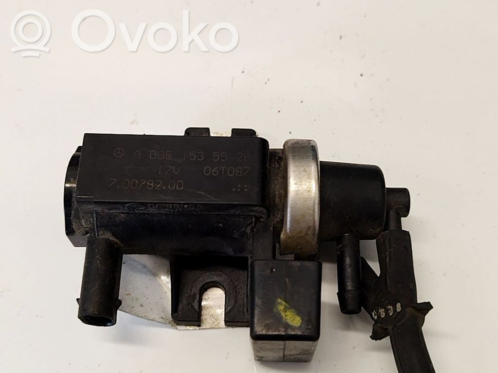 Electroválvula del turbo   A0051535528,70078200,A0051535528