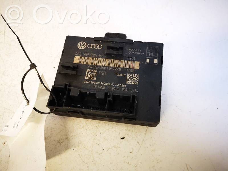 Unité de commande module de porte   4F0959795M,4F0959795M,4F0959795M,8K0959795B
