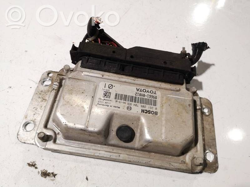 Peugeot 107 Sterownik / Moduł ECU 