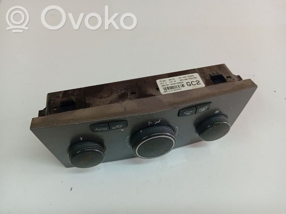Unitate control climatizare   90151240003,13122963,90151240003