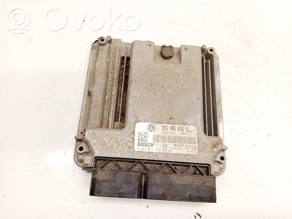 Unidad de control/módulo del motor   0281012922,03G906016KL,0281012922,03G906016KL