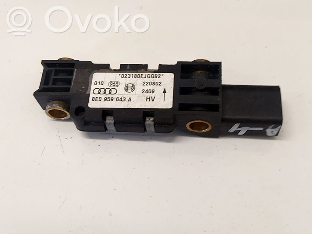 Sensor impacto/accidente para activar Airbag   8E0959643A,8E0959643A,8E0959643A