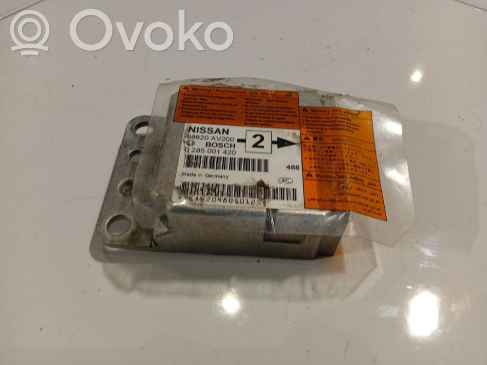 Nissan Primera Unitate/modul de comandă airbaguri 
