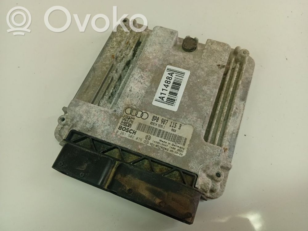 Unidad de control/módulo del motor   8P0907115B,1039S12507,14800222,8P0907115B,S02076