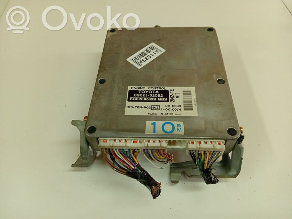 Toyota Yaris Sterownik / Moduł ECU 