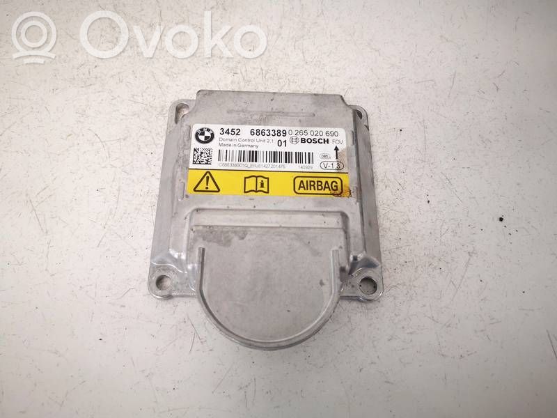 BMW 3 F30 F35 F31 Centralina/modulo airbag 