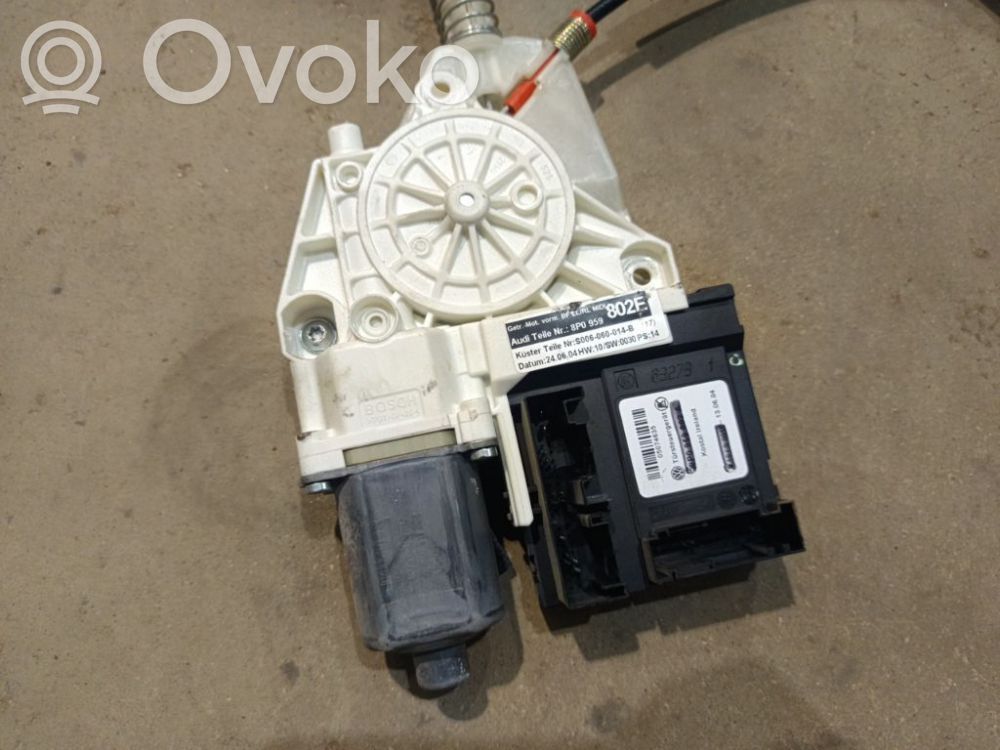 Audi A3 S3 8P Motorino alzacristalli della portiera anteriore 