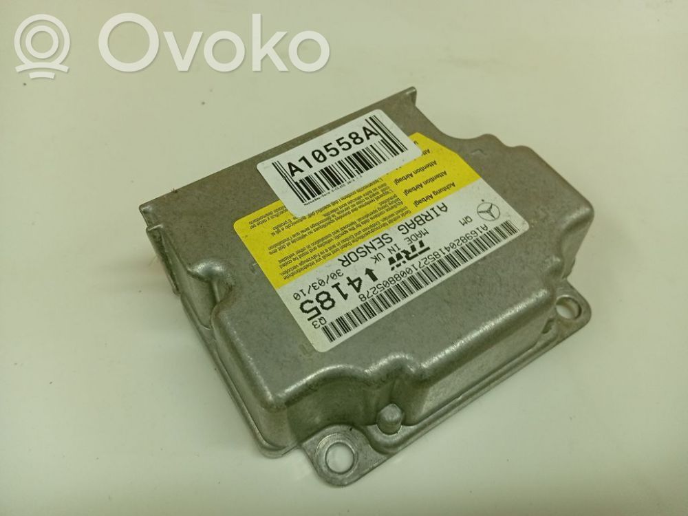 Sterownik / Moduł Airbag   A1698204185,A169820418527,A1698204185,A169820418527