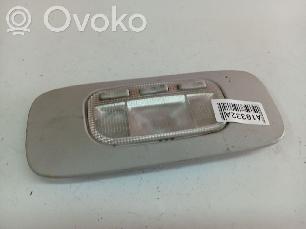 Peugeot 807 Éclairage lumière plafonnier avant 