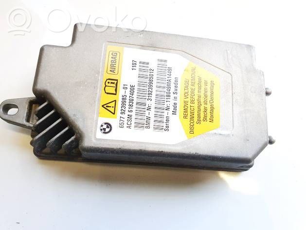 BMW 5 F10 F11 Unitate/modul de comandă airbaguri 