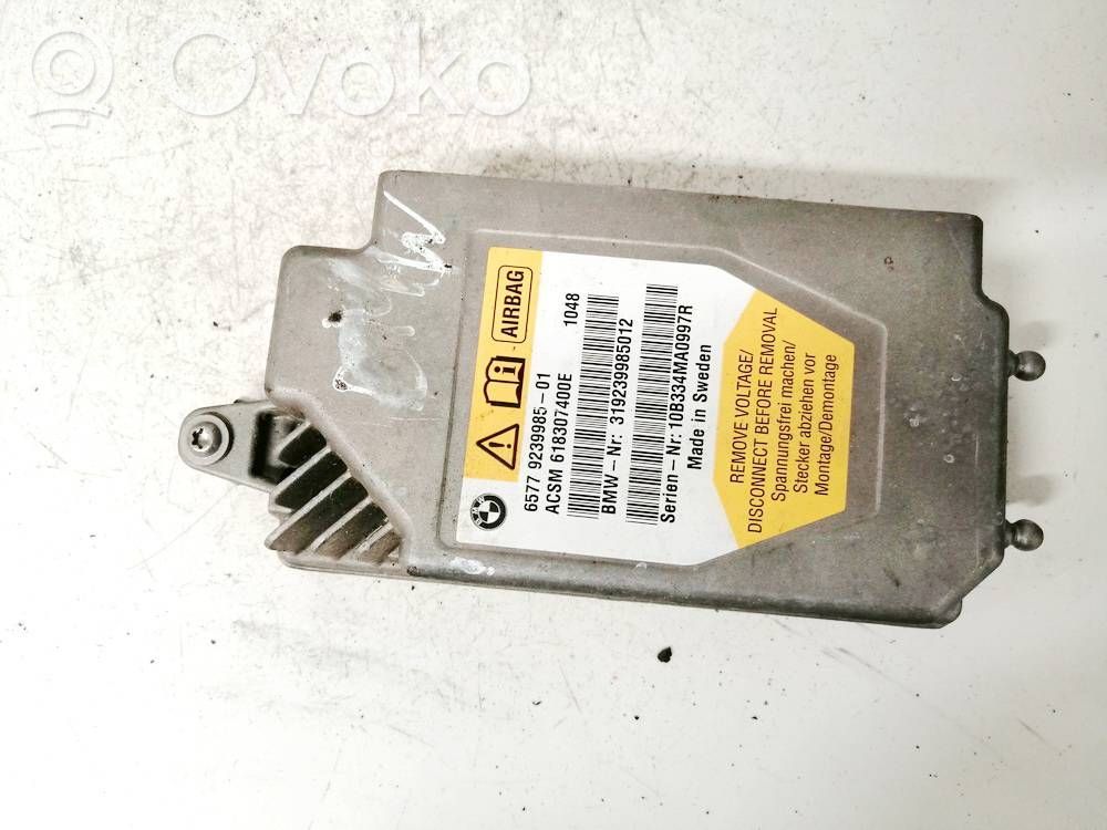 BMW 5 F10 F11 Unitate/modul de comandă airbaguri 