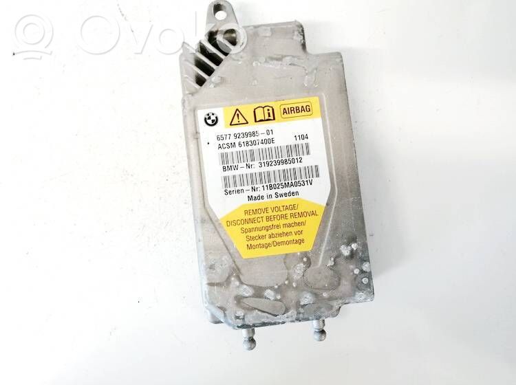 BMW 5 F10 F11 Unitate/modul de comandă airbaguri 