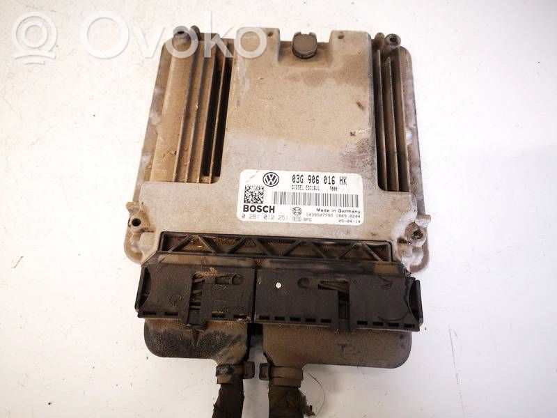 Volkswagen Touran I Unitate/modul de control motor 