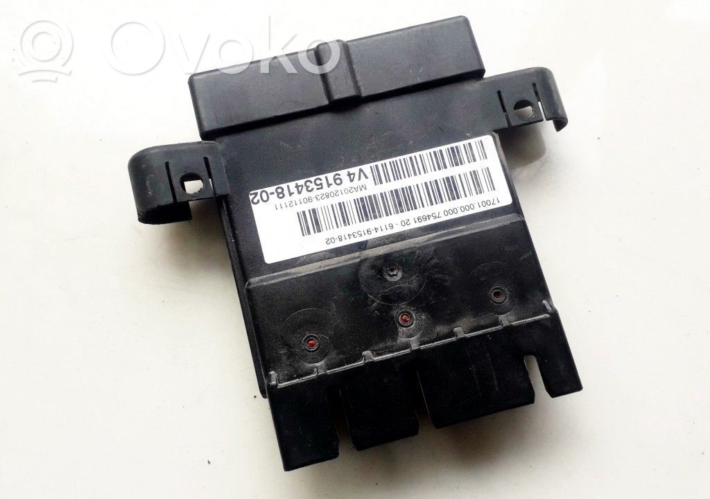 BMW 5 F10 F11 Relais de ventilateur de liquide de refroidissement