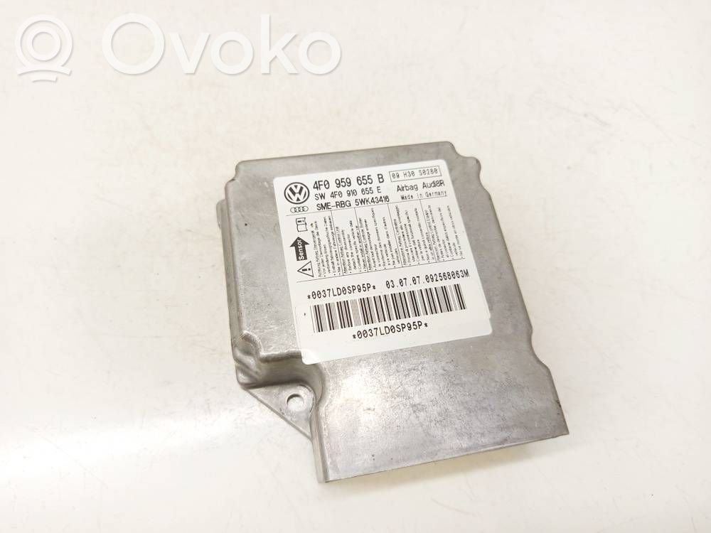 Centralina/modulo airbag   4F0959655B,4F0910655E,4F0959655B