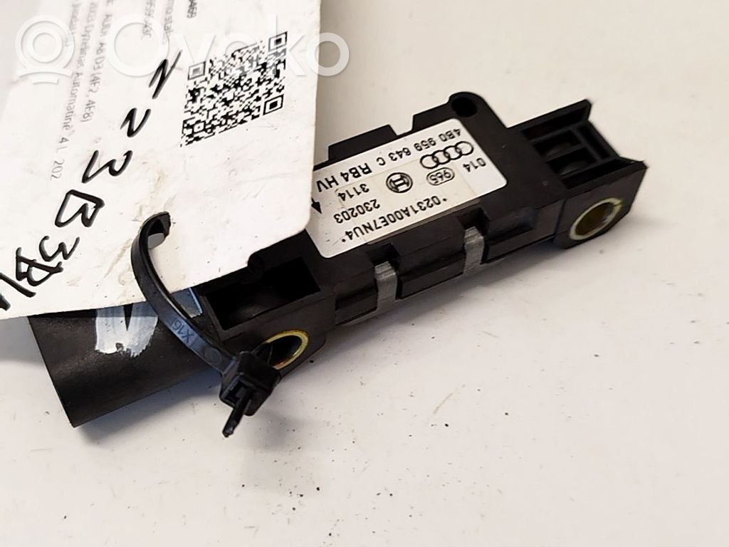 Audi A6 S6 C5 4B Senzor impact/declanșare airbag