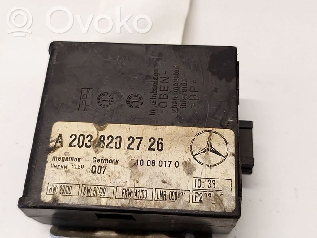 Mercedes-Benz S W220 Boîtier module alarme
