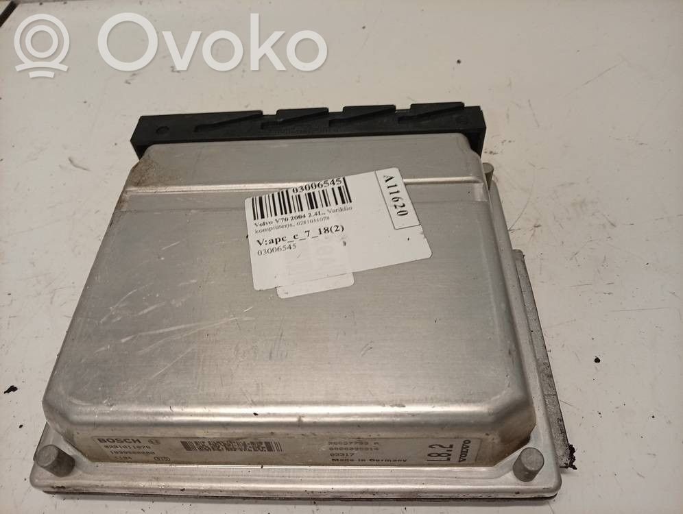 Volvo V70 Sterownik / Moduł ECU 