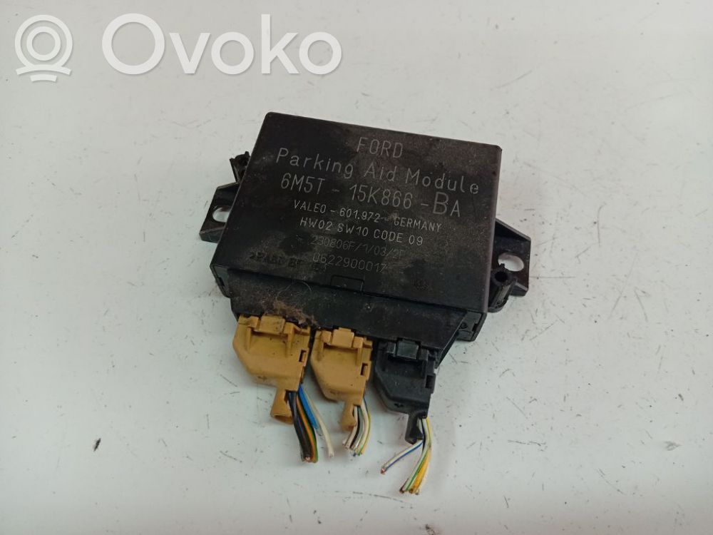 Unité de commande, module PDC aide au stationnement   6M5T15K866BA,601972,6M5T15K866BA,HW02SW10CODE09
