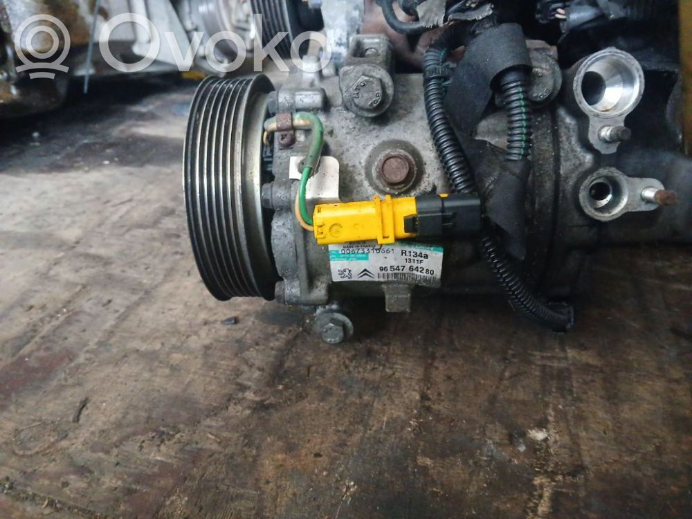Peugeot 407 Compressore aria condizionata (A/C) (pompa)