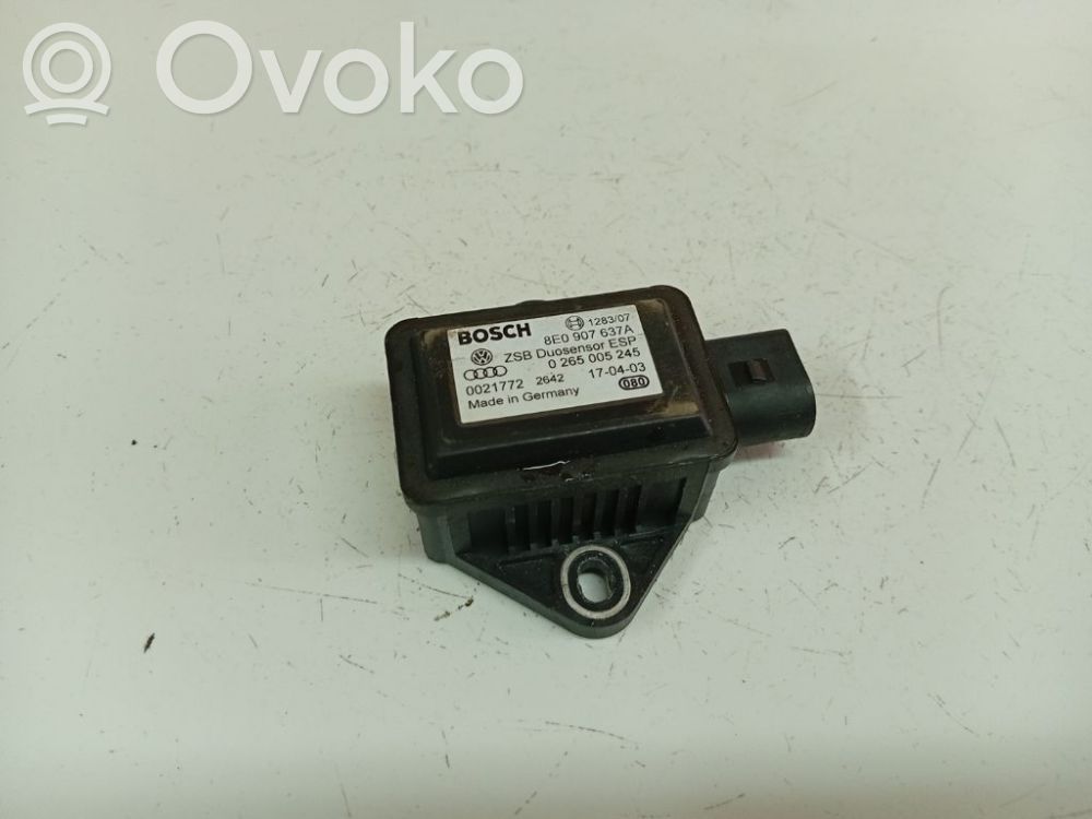 Audi A8 S8 D3 4E Czujnik przyspieszenia ESP 