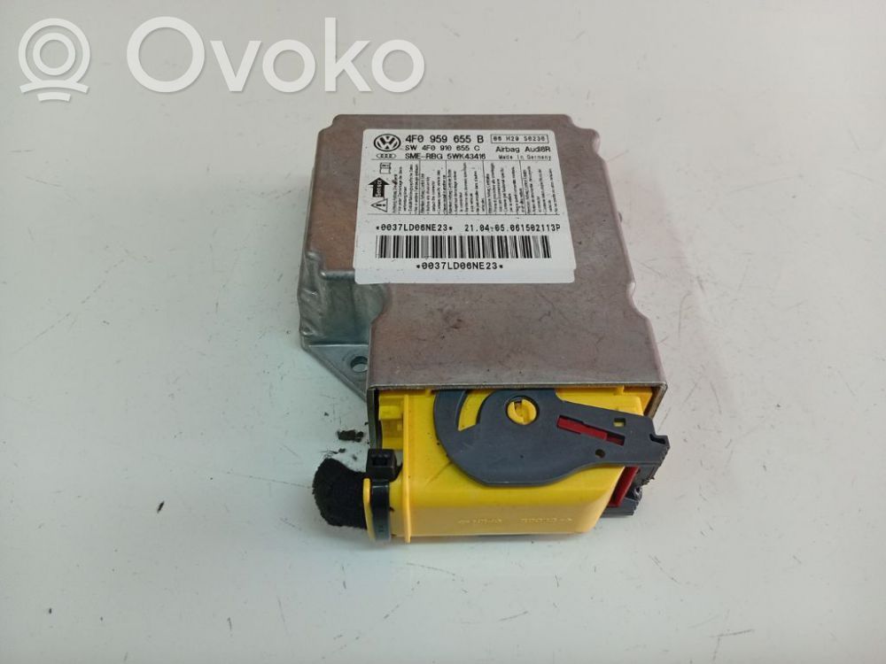 Audi A6 S6 C6 4F Centralina/modulo airbag 