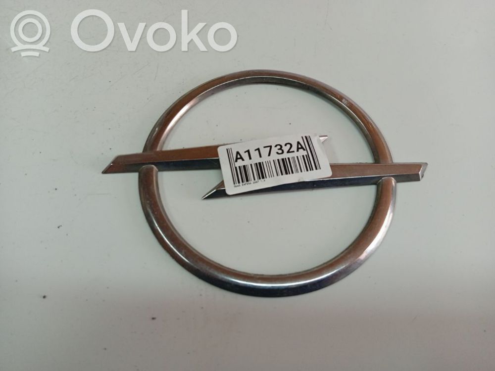 Opel Zafira B Logo, emblème, badge 
