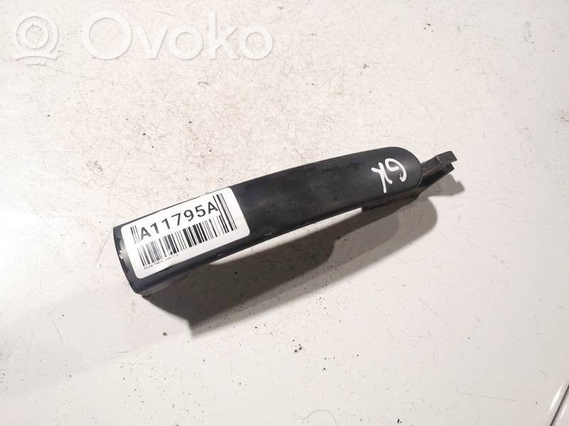 Skoda Fabia Mk1 (6Y) Poignée extérieure de porte avant 