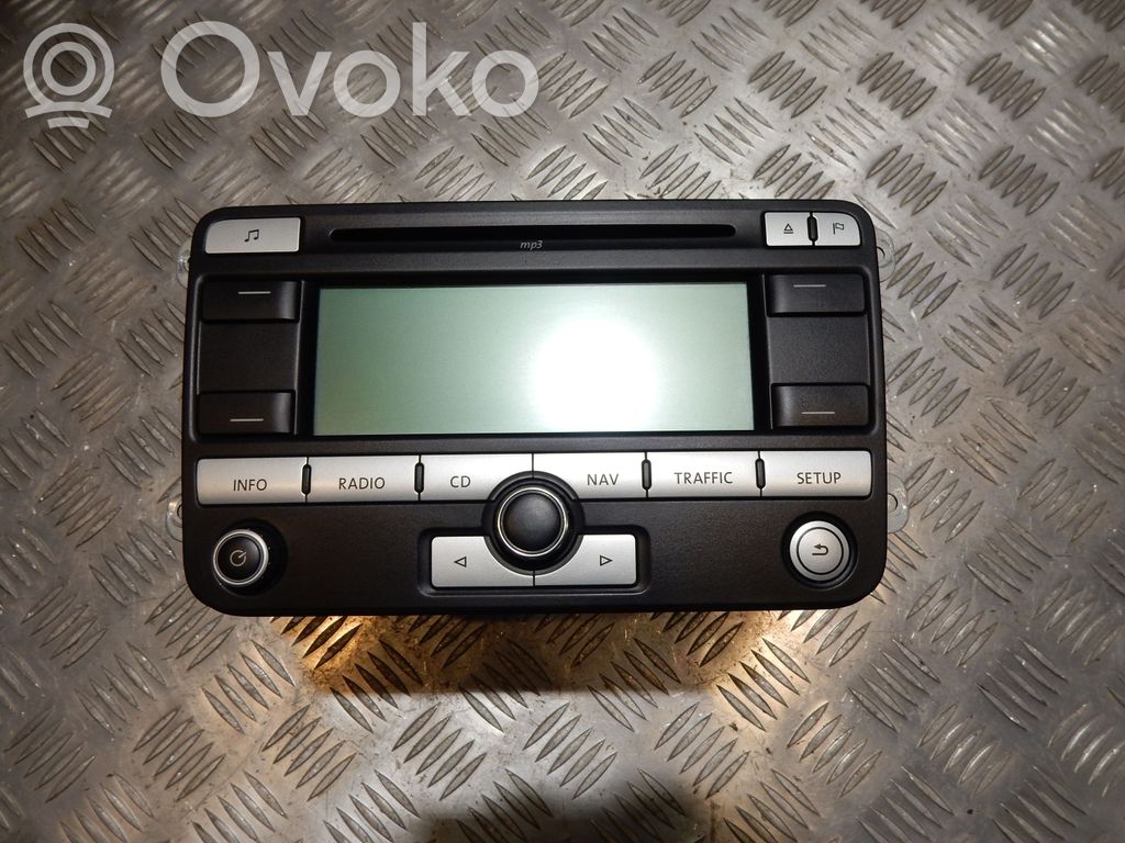 Volkswagen PASSAT B6 Radio/CD/DVD/GPS-pääyksikkö 
