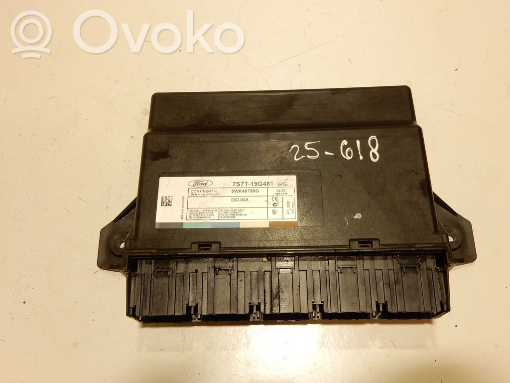 Moduł / Sterownik komfortu   7S7T19G481DE,25618