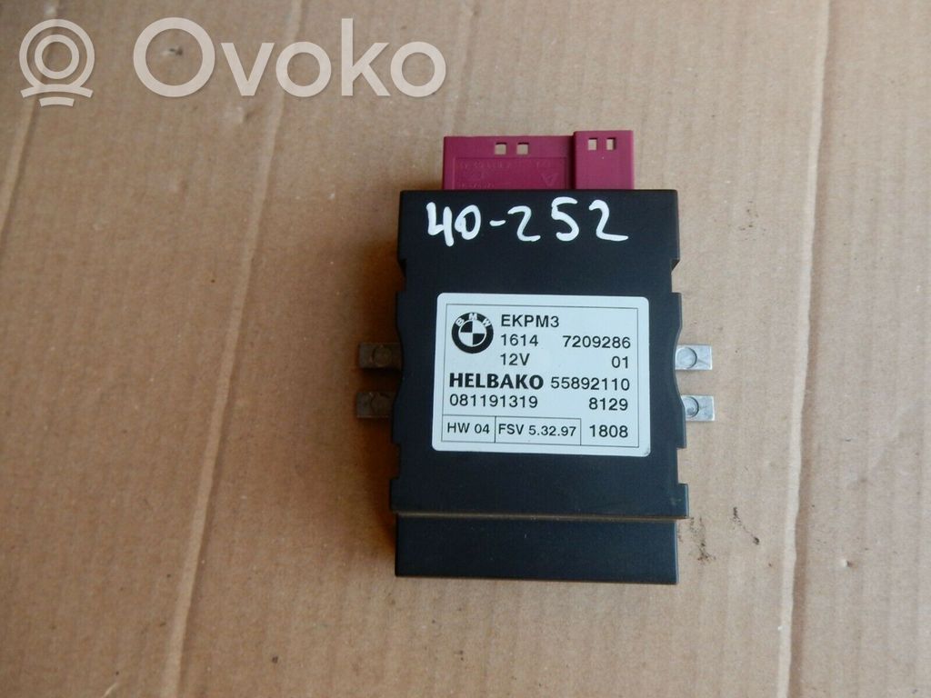Fuel injection pump control unit/module   7209286,40252