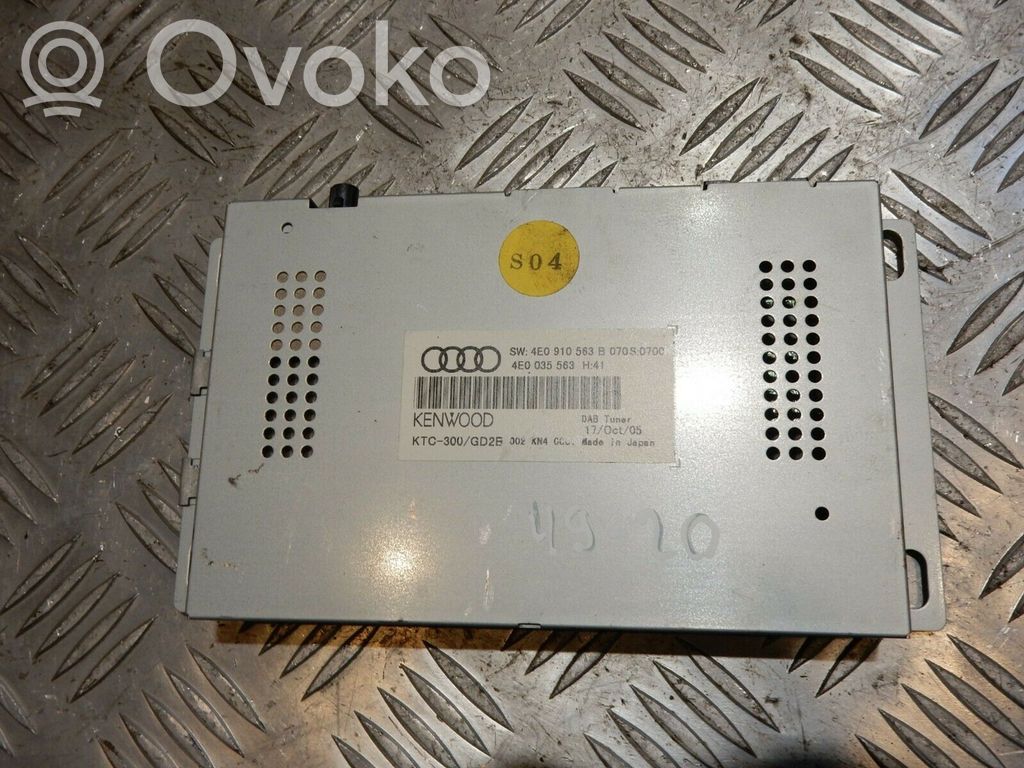 Audi A6 S6 C6 4F Antenos valdymo blokas 